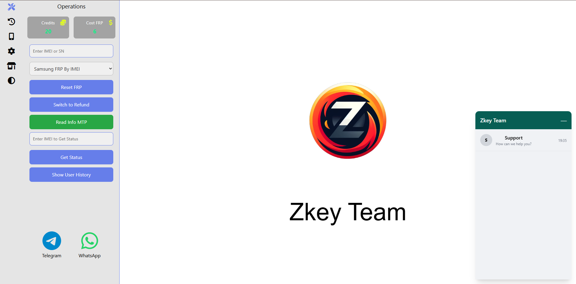 Zkey Screenshot